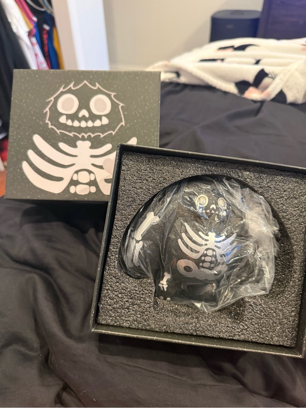 Abominable Toys Limited Edition Silver Skeleton  Chomp